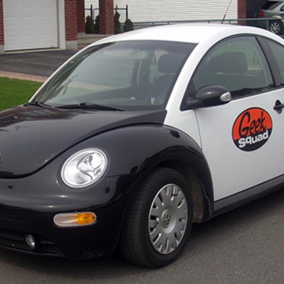 Vintage 2005 Black Geek Squad Shirt Size Small (Gildan Heavy Cotton Material) - Picture 5 of 5